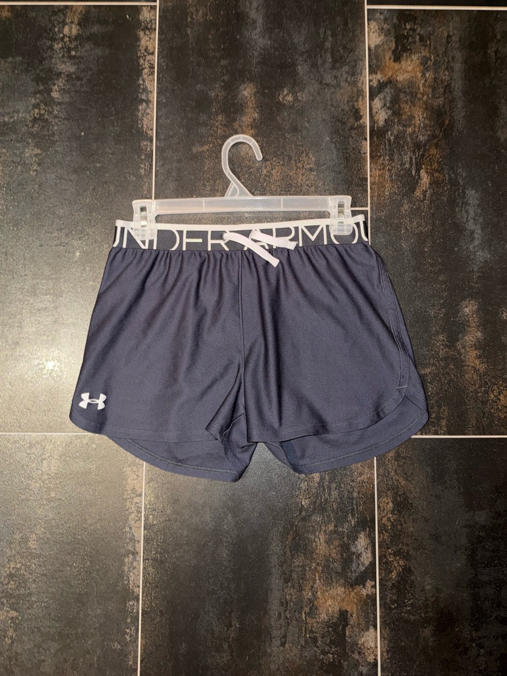 Under Armour Dark Gray Women’s Running/Athletic Shorts, Size XS